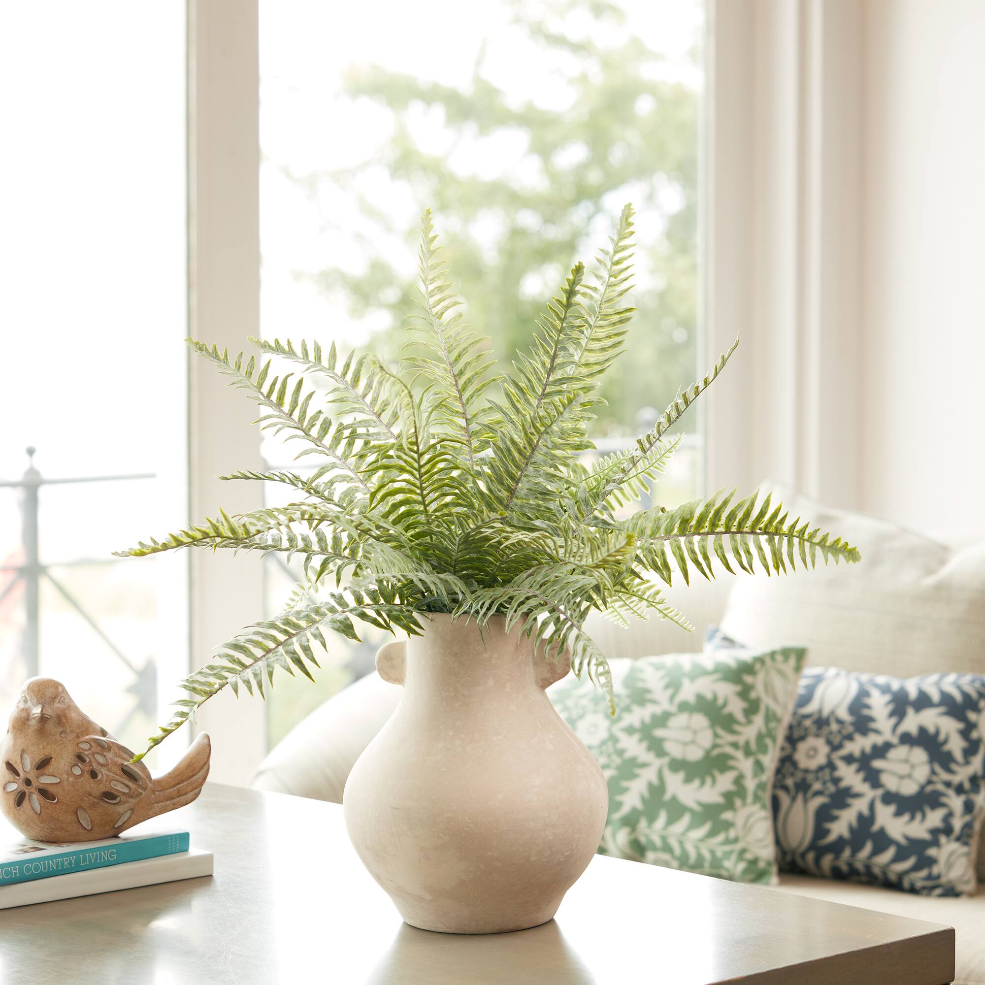 9.75" Recycled Paper Chalk Vase